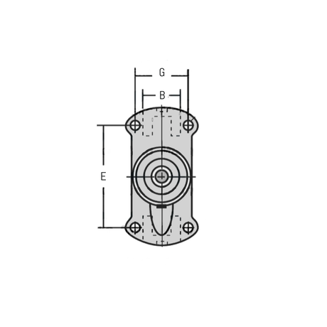 212019X Double Cardan Driveshaft CV Centering Yoke | Series 1350