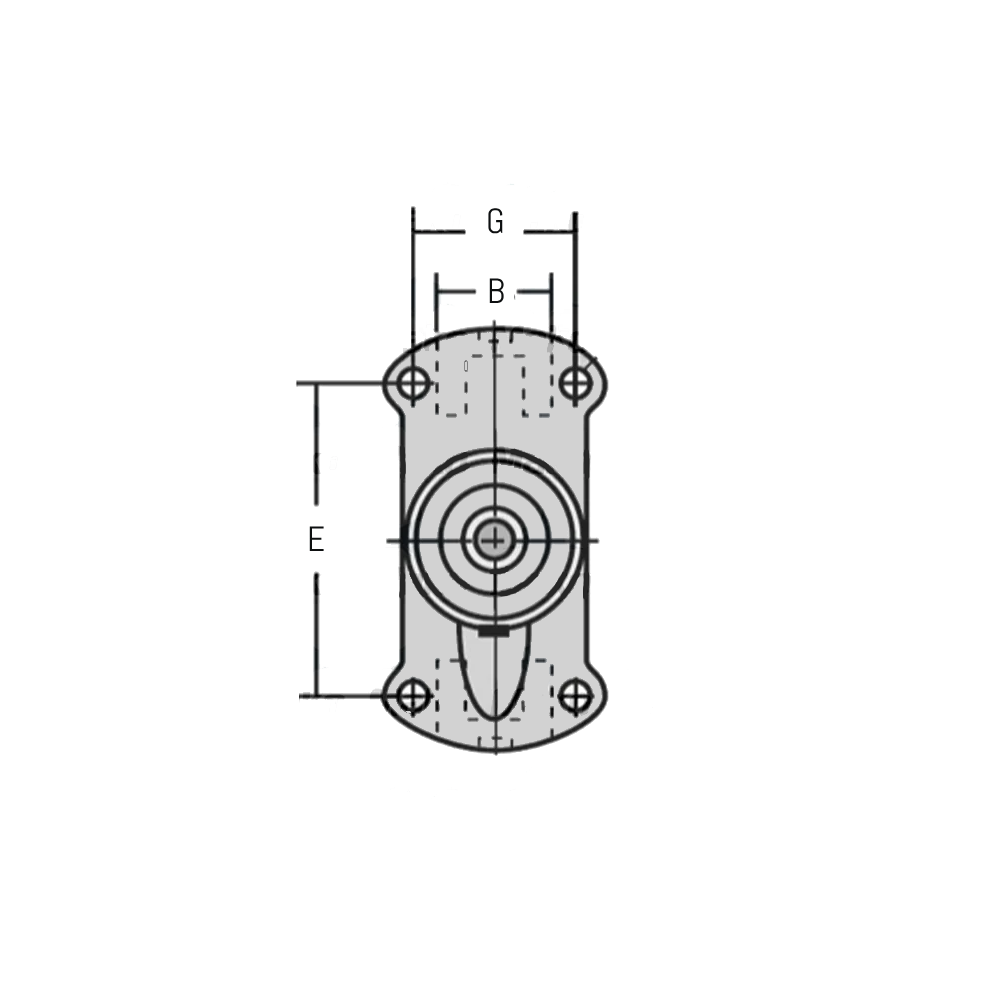 212019X Double Cardan Driveshaft CV Centering Yoke | Series 1350 212019X Double Cardan Driveshaft CV Centering Yoke | Series 1350